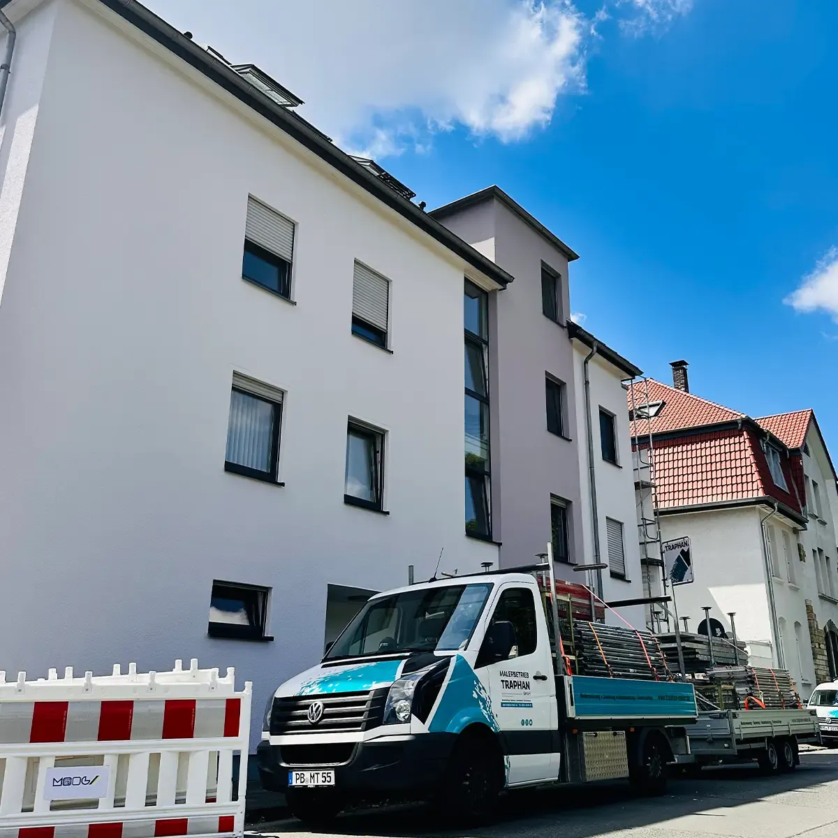 Traphan Malermeister Malerarbeiten Fassaden­arbeitenin Paderborn